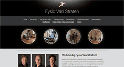 Desktop Screenshot of fysiovanstraten.nl