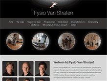 Tablet Screenshot of fysiovanstraten.nl
